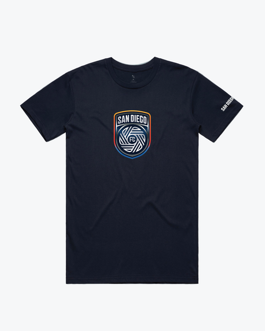 San Diego FC "Chrome Crest" T-Shirt