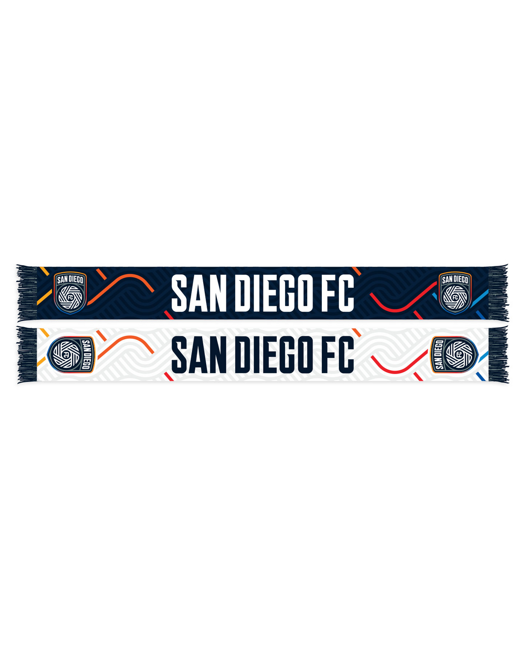 San Diego FC "Woven Into One" Scarf w/ Community Colors